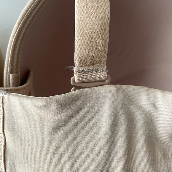 Cacique Nude Multi-Way Boost Strapless Convertible Beige Nude Bra Size 42F - Picture 8 of 15